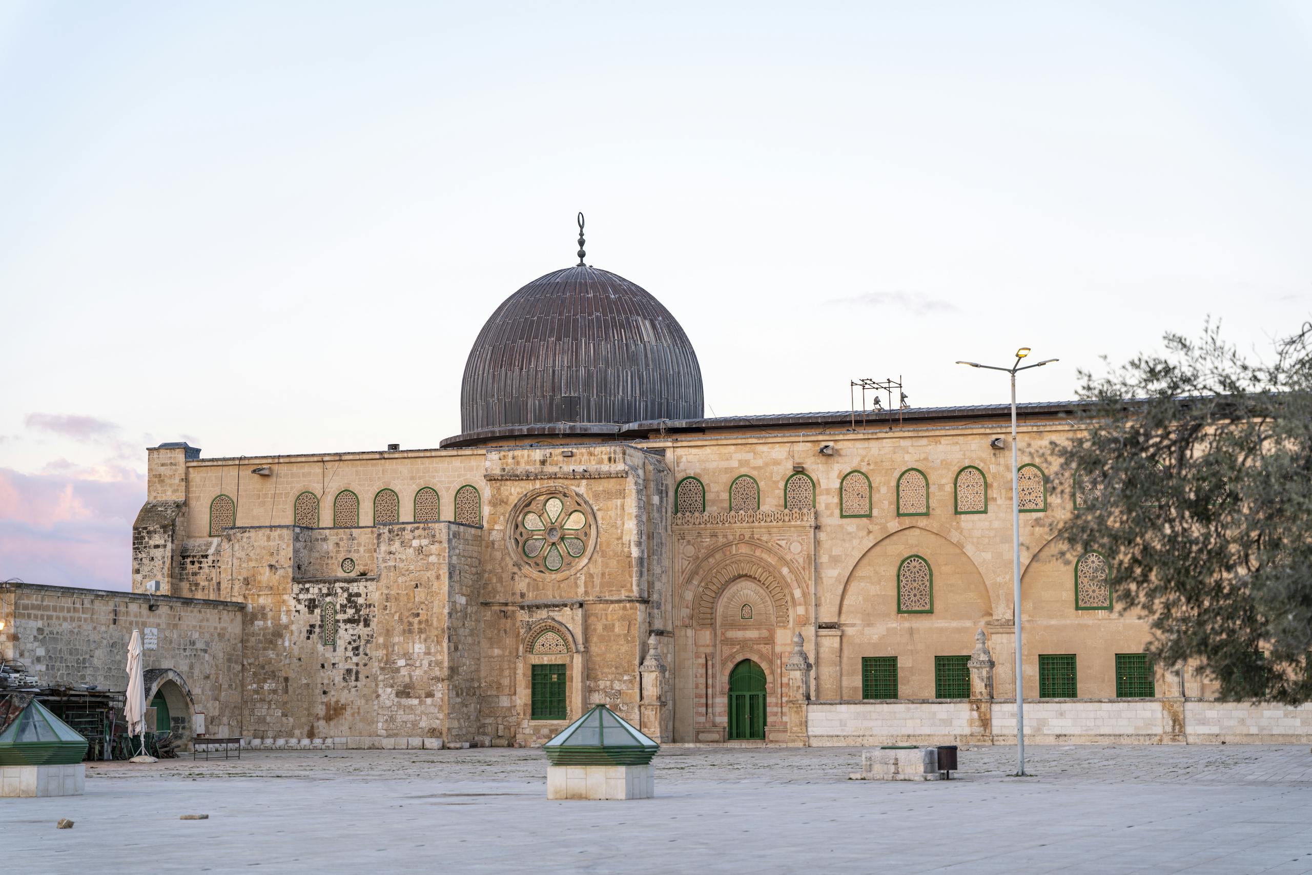 Al-Aqsa Mosque Facade in Jerusalem